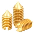 thumbnail image 1 of (30pcs) Brass Slotted Tip Tightening Bolts, M5x8mm, 1 of 5