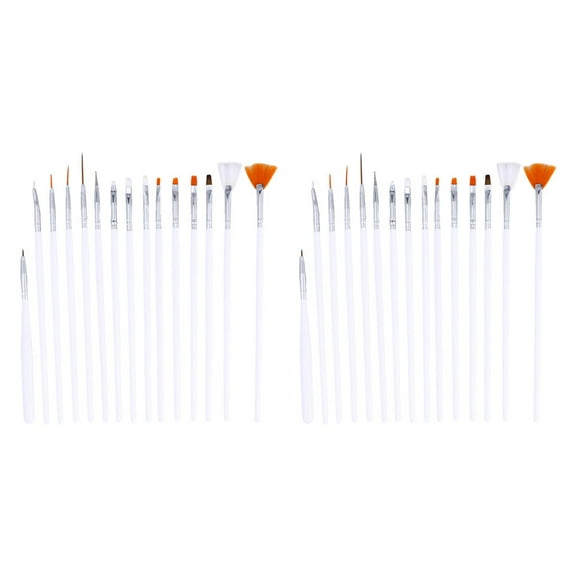 30pcs Cake Painting Brush Fondant Sugar DIY Tools Set Cake Decorating Tools Sugar Cookie Set for Cookie Cake Fondant Decoration Supplies