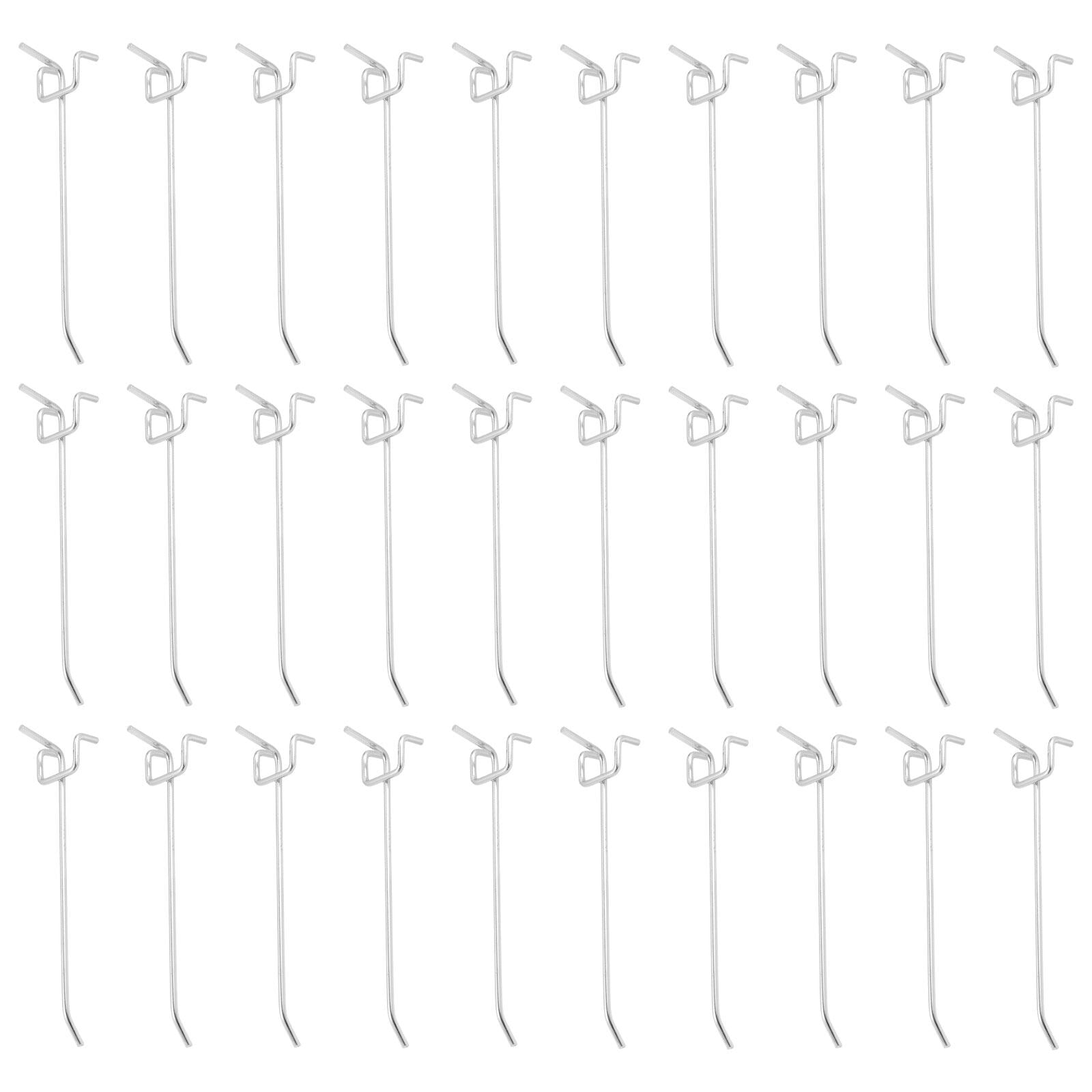 30pcs Carbon Steel Peg Board Pegboard Hook Garage Work Shop Storage