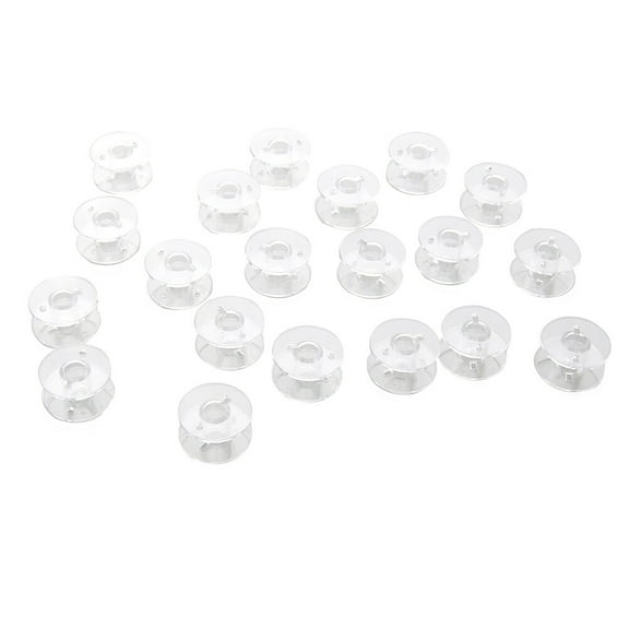 30pcs Clear Plastic Domestic Sewing Machine Bobbins Plastic Bobbins Bobbins for Sewing Machines