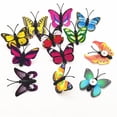 thumbnail image 1 of 30pcs Colorful Butterfly Push Pins for Office, Classroom, and Home Decorations,  Durable, Cute, and Lifelike, Great for Photos, Schedules, 1 of 10