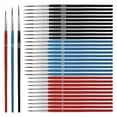 thumbnail image 1 of 30pcs Detail Brushes, Fine Tip Paint By Number Brushes, 3 Sizes 0 00 00, Model Crafts Painting B, 1 of 6