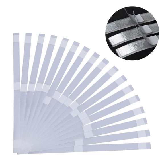 30pcs Disposable Letter Binding Repair Strips,11.2x0.94in Hot Melt Adhesive Glue Strips for Book,Crafts Letter Repair Tool for Men and Women