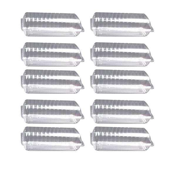 30pcs Disposable Sushi Take Out Box Carry Out Box Fruit Cake Bread Packing Container for Home Bakery