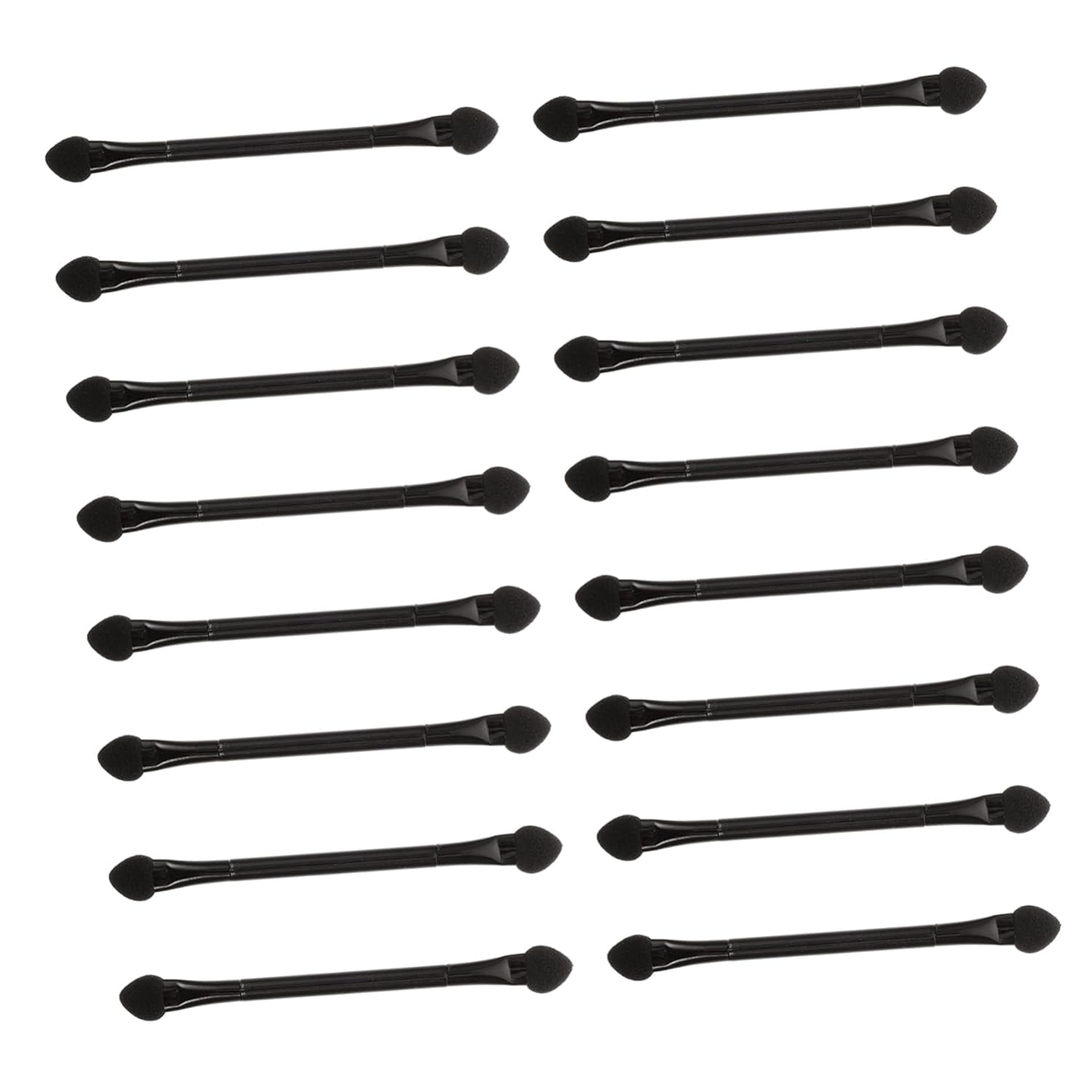 30pcs Double Ended Eye Shadow Stick Eyeshadow Sponge Eyebrow