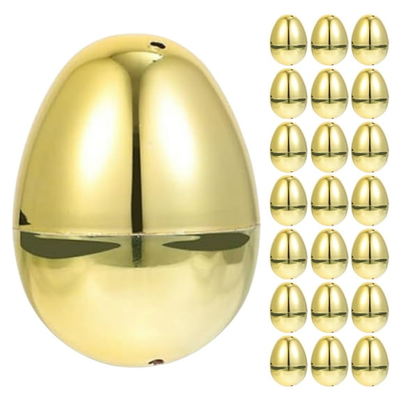 30pcs Empty Easter Decorations Plastic -Shaped Boxes Refillable and Openable for Easter Party Favors Candy Packing