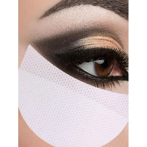 30pcs Eye Makeup Stencils Disposable Eyeshadow Stencil Non-Woven Isolation Sticker Eyelash Removal Aid Eyeshadow Stencil