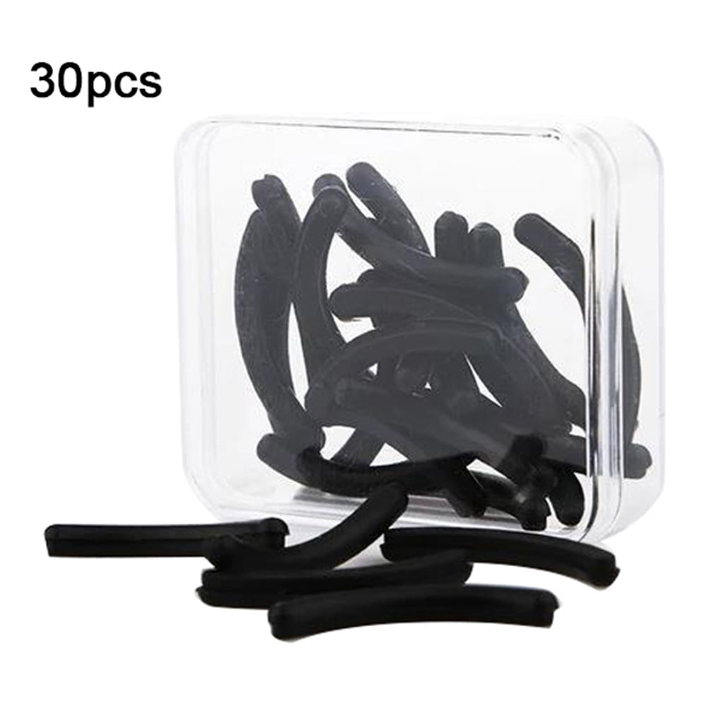 30pcs Eyelashes Curler Replacement Pads Soft Silicone Eyelash Refill Tool Makeup Beauty Replaced Supplies