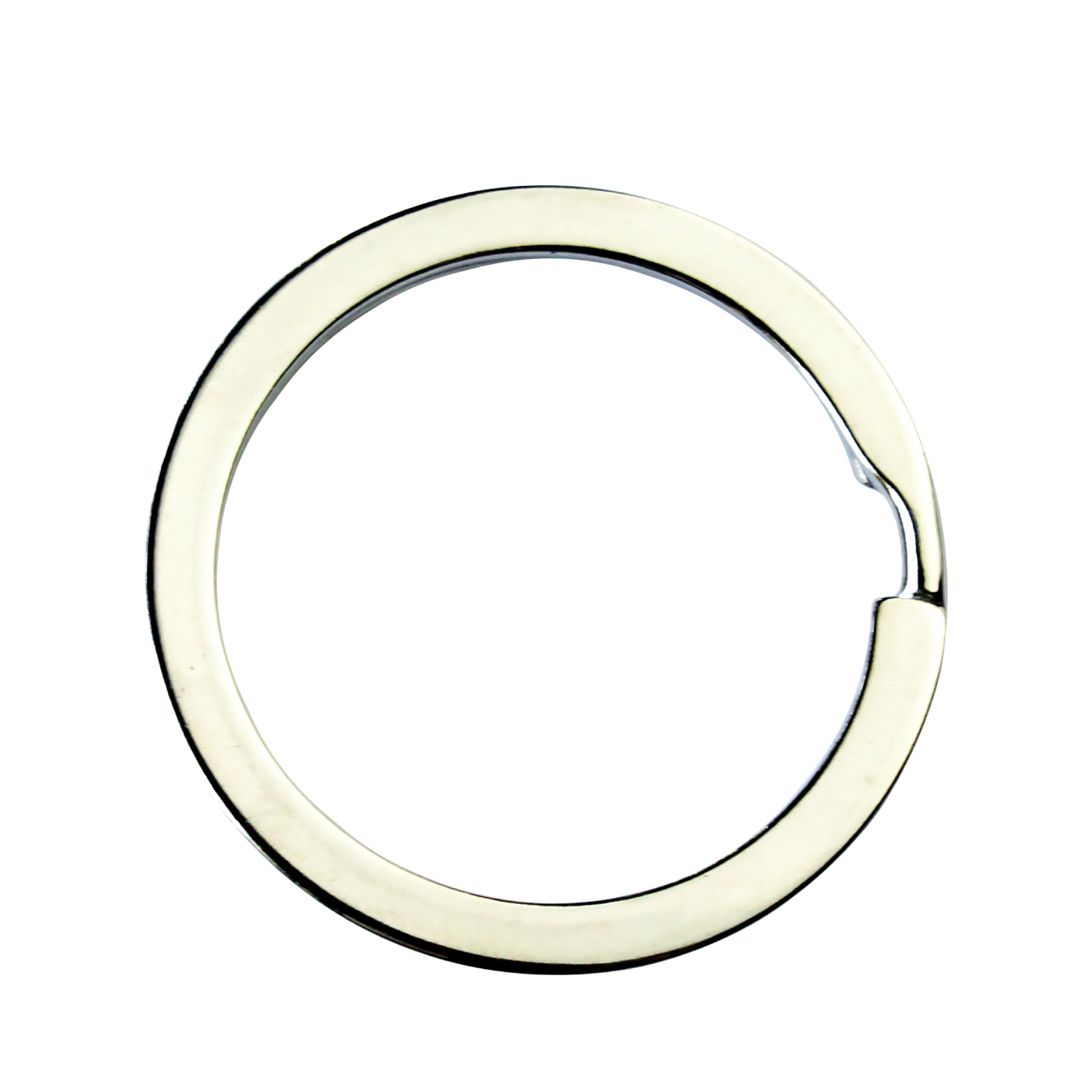 Mild steel Silver Flat key chain ring, Shape: Round at Rs 2/piece in Delhi