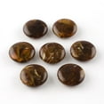 thumbnail image 1 of 30pcs Flat Round Imitation Acrylic Beads Mixed color 22x8.5mm Hole: 2mm, 1 of 2
