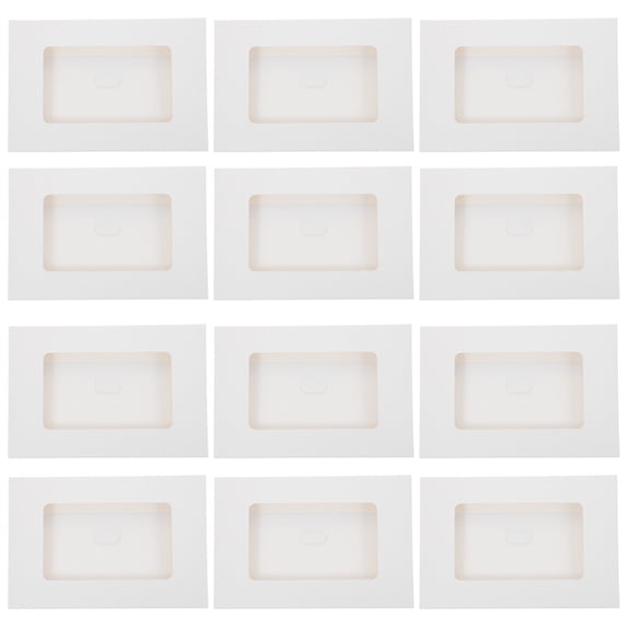 30pcs Full Face Window Envelopes DIY Picture Frames Craft Paper Photo Frames Photo Frames for Photo Letters