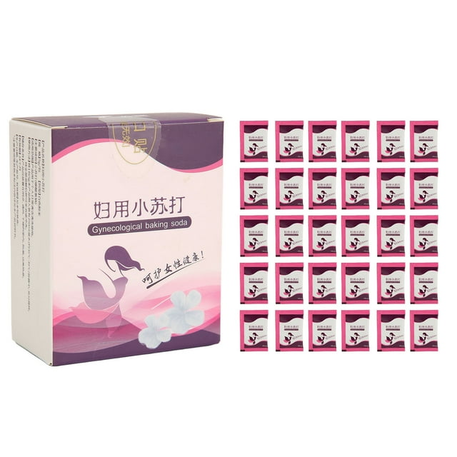30pcs Gynecological Baking Soda Professional Mild Itch Relief Feminine