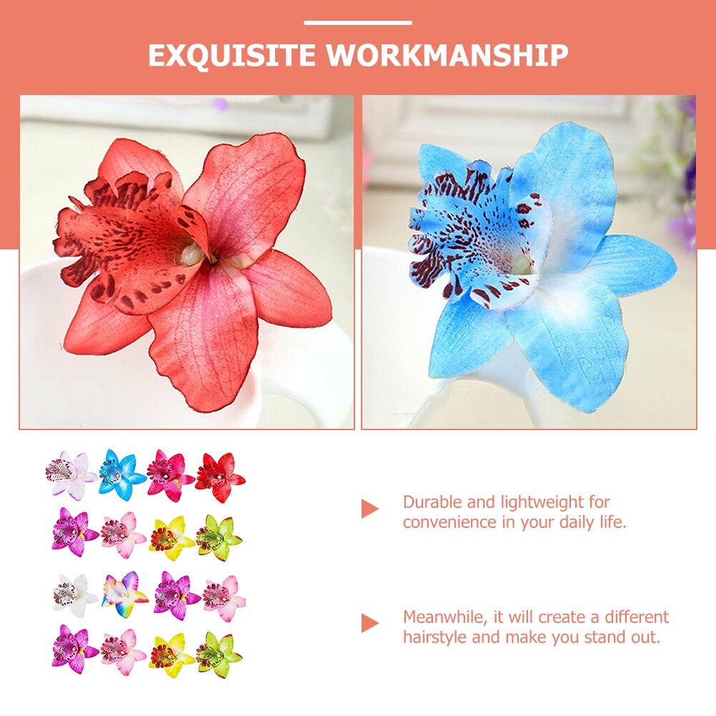 30pcs Hair Flowers for Women Hair Barrettes Bohemian Style Flower Hair