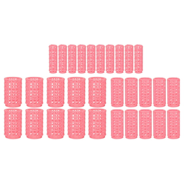 30pcs Hair Roller Professional Women Home Self Grip Hair Curlers Set