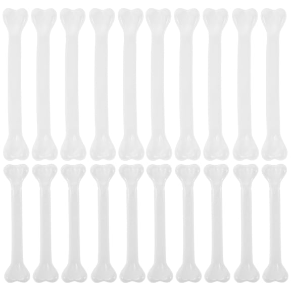 LOLIPPYY 30pcs Halloween Plastic Bones: With Hanging Holes Realistic Fake Bone Props For Indoor Outdoor Decorations Skeleton For Party Decoration