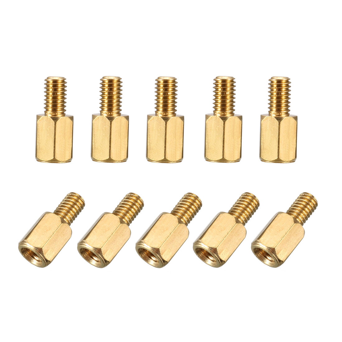 Female Brass Threaded Spacer Hex Spacer/Brass Screw/Brass Nut - China  Spacers, Hex Spacer