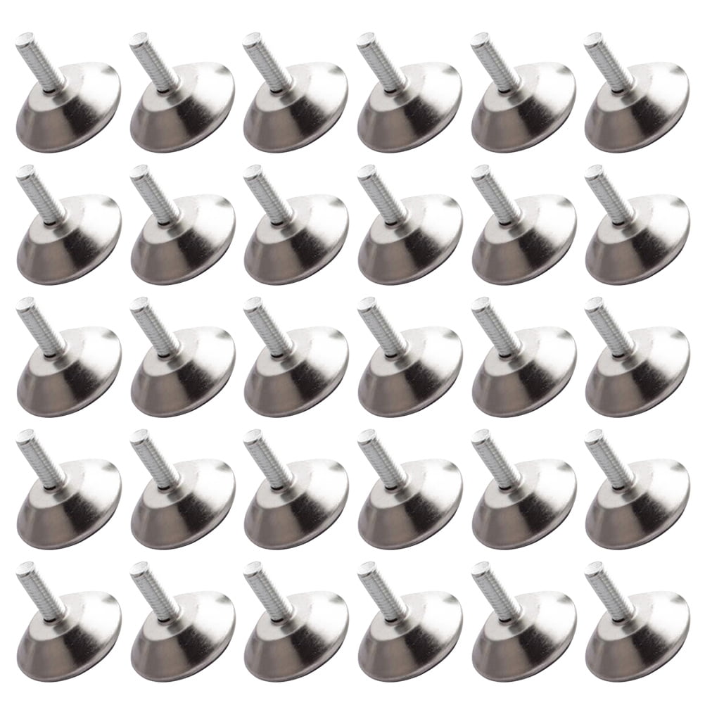 30pcs Metal Adjustable Furniture Feet M8** 40 Table Leg Levelers Heavy