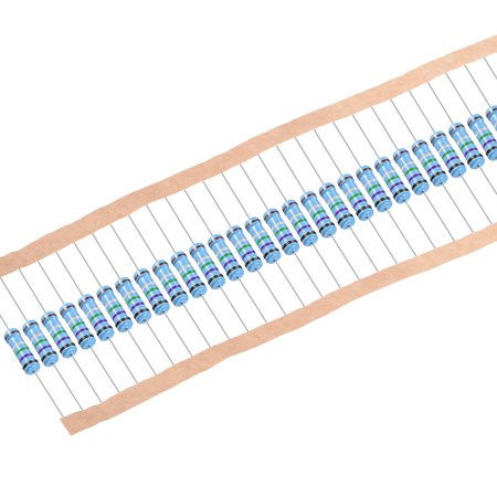 30pcs Metal Film Resistors 0.75 O 2W 1%Tolerances 5 Color Bands