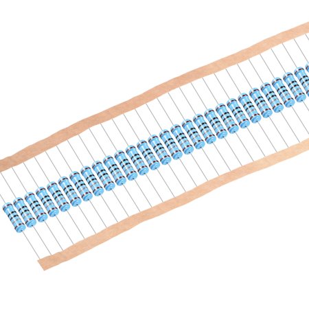 30pcs Metal Film Resistors 1O 2W 1%Tolerances 5 Color Bands