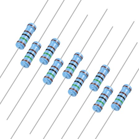 30pcs Metal Film Resistors 1.5KO 2W 1%Tolerances 5 Color Bands