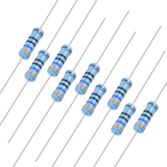 30pcs Metal Film Resistors 360 2W 1%Tolerances 5 Color Bands