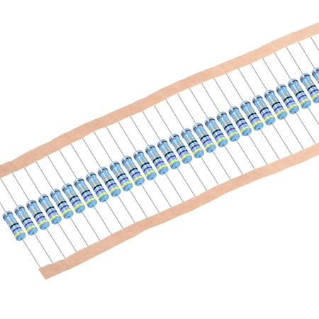 30pcs Metal Film Resistors 47 Ohm 1W 1%Tolerances 5Color Bands