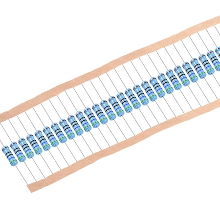 30pcs Metal Film Resistors 560 Ohm 1W 1%Tolerances 5Color Bands