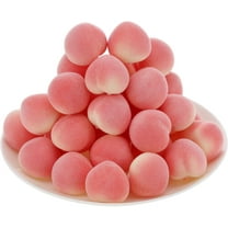 30pcs Mini Artificial Peach Decoration Fake Fruit Home Party Christmas DIY Material - 3.5 cm