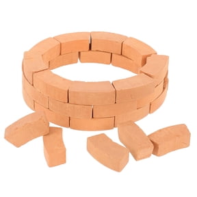 30pcs Miniature Bricks Set for Garden Landscaping, Craft Accessories, Small Building Blocks for Model Making