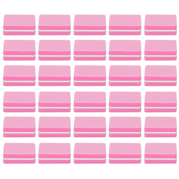 30pcs Mini Nail Buffer Professional Portable Home Salon Nail Buffing Sanding Block Manicure Tool