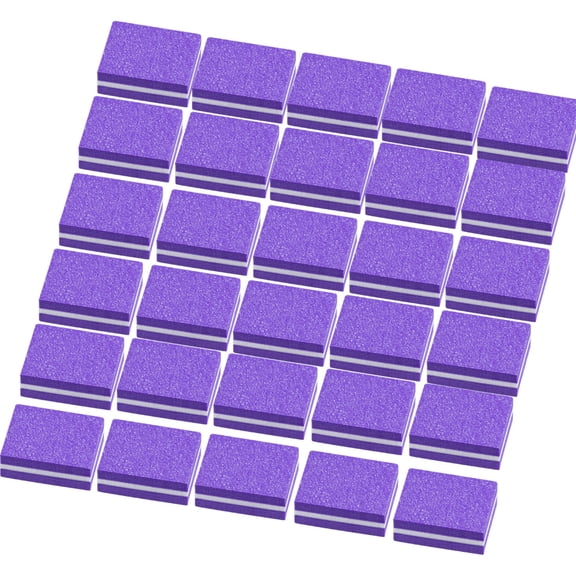 30pcs Mini Nail Files Buffer Blocks Double-sided Colorful Sponge Gel Nail Polish Sanding Buffer File for Manicure Pedicure