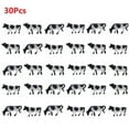 thumbnail image 1 of 30pcs N Scale Cows Model 1:150 Model Railway Painted Farm Animals Model Scene, 1 of 15