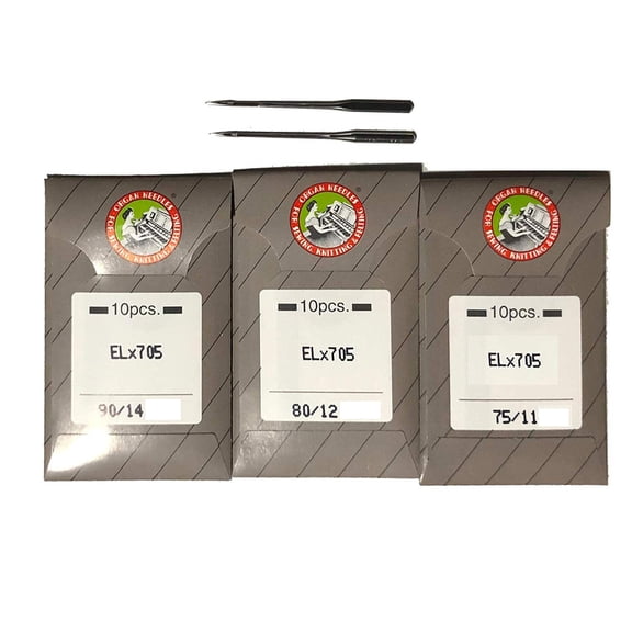 30pcs Organ Sewing Needle ELX705 705 2022 Portable Serger & Coverstitch Machine #12