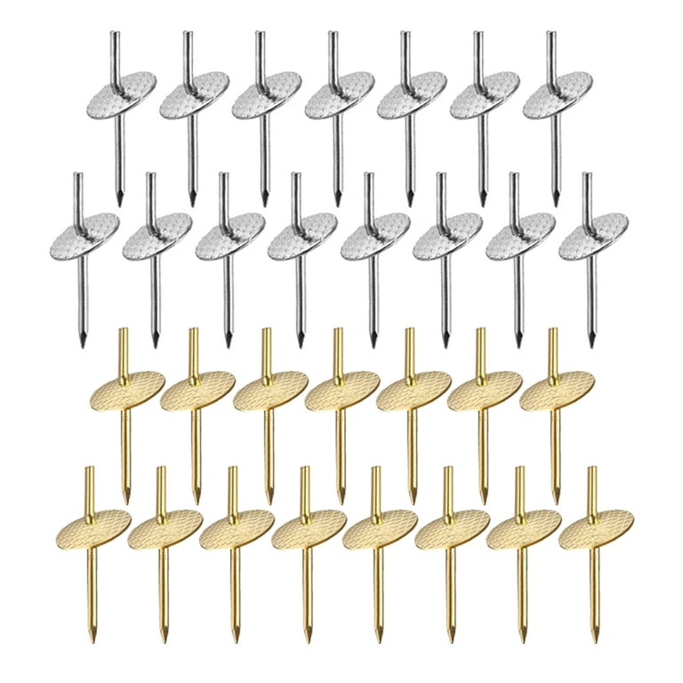 30pcs Picture Nails Iron Wall Photo Hangers Heavy Duty Drywall Hanging Nails Walmart