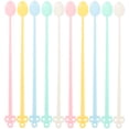 thumbnail image 1 of 30pcs Plastic Coffee Spoons Long Handle Mixing Spoons Tea Spoons Coffee Stirring Tools, 1 of 6