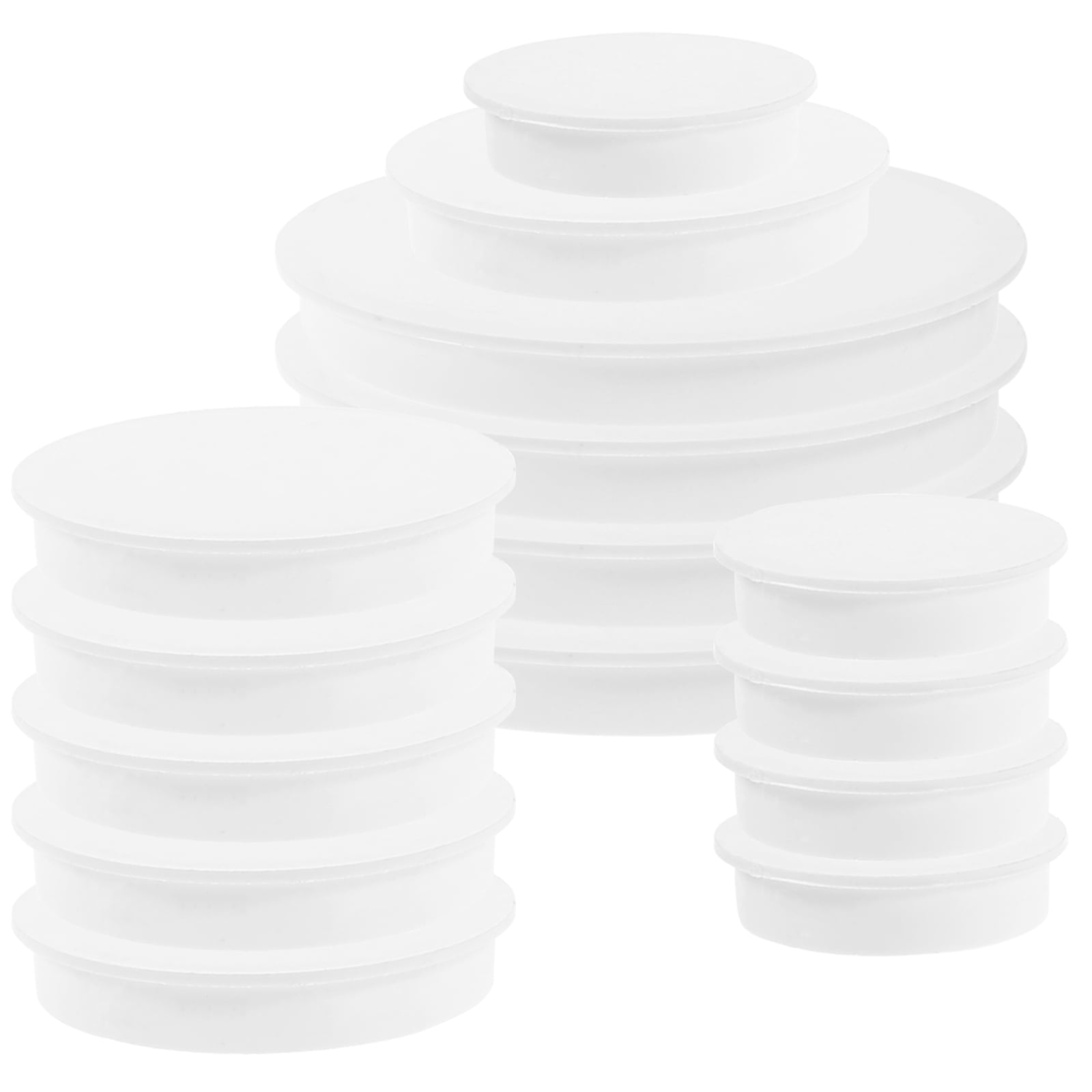 30pcs Plastic End Cap Water Lines End Cap Downspout Fitting Adapter