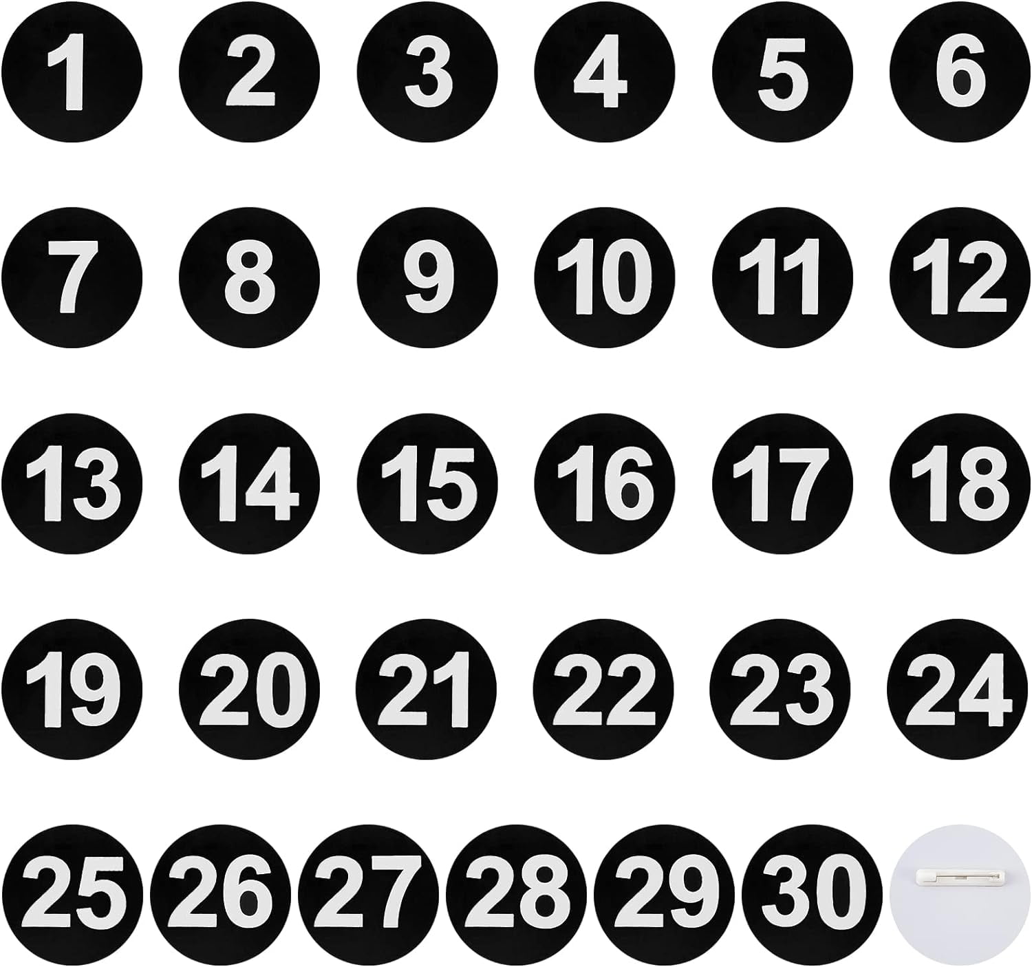 Pageant Contestant Numbers