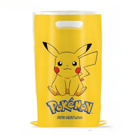 30pcs Pokemon Birthday Party Gift Bags Candy Bags Goody Bags,Birthday Party Supplies Decorations