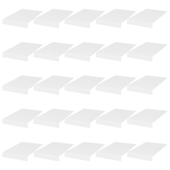 30pcs Repositionable Clear Shelf Label Frames Stick Plastic Organizers