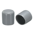 thumbnail image 1 of 30Pcs Round Rubber End Caps 30mm Grey Vinyl Bolt Cover Screw Thread Protector, 1 of 5
