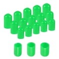 thumbnail image 1 of 30pcs Round Rubber End Caps 9/32" 3/8" 1/2" Green Vinyl Cover Screw Thread Protectors, 1 of 6