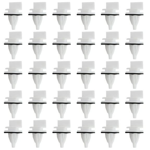 30pcs Side Skirt Sill Seal Panel Mounting Trim Clip Side Skirt Sill Seal Panel Mount Trim Clips For Acura For Accord For Civic