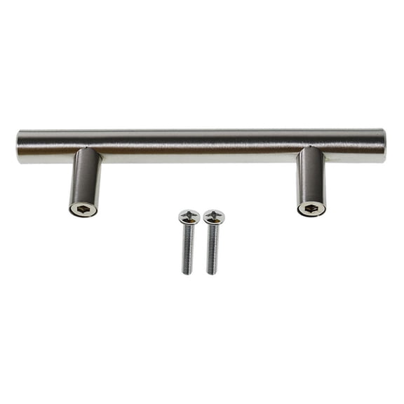 30pcs Stainless Steel T Bar Pulls Knobs Handles Cabinet Door Kitchen Drawer