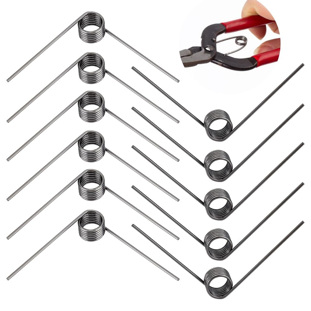 30pcs Stainless Steel Torsion Springs 7mm Wire Diameter 90° Deflection ...