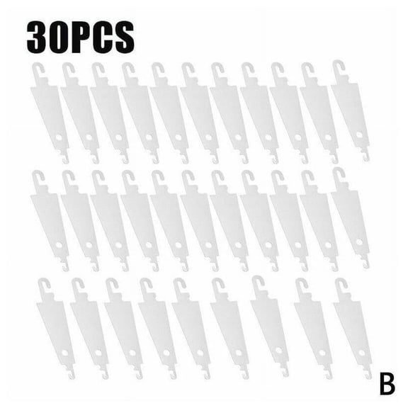 30pcs Steel Cross-Stitch Needle Threading Device Hook Needle Threader DIY Tool Sewing Stitch Insertion Accessories