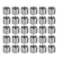 thumbnail image 1 of 30pcs Threaded Inserts Inner M6X1.0 Outer M8X1.25 Length 6MM Male Female Nut, 1 of 10