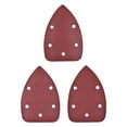 thumbnail image 1 of 30pcs Triangle Detail Sander Sandpaper,Sanding Paper Sander Pads Sheet Assorted 5 Hole 400/600/800 Grits, 1 of 4