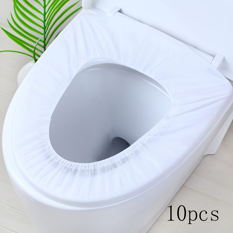 30pcs Waterproof Disposable Toilet Seat Covers Portable And Bathroom Cover Protects Your