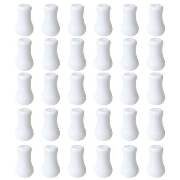 30pcs White Blind Cord Knobs Plastic Tassels for Window Blinds