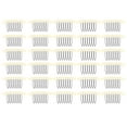 30pcs Wig Comb Clips Stainless Steel 7?Teeth Wig Clips for Hairpiece